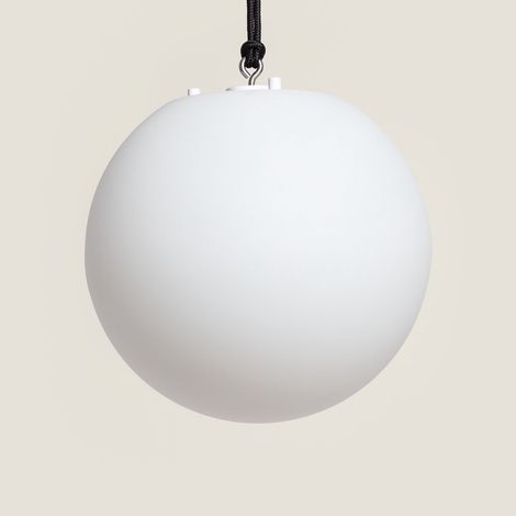 Lampada a Sospensione  Decorativa Sferica con Luce LED RGB Evan Orb ø28 cm