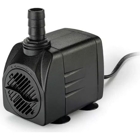Pompe à eau multi-usages 1000 pour aquarium et fontaine, pompe sous-marine silencieuse pour filtration, cascades et paludariums, boîtier noir, 1000 l/h, 18 W (1/3)