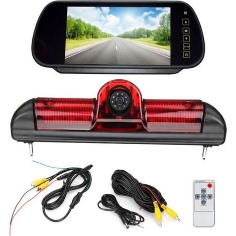Waterproof Car Backup Camera LED Kit - 7-inch TFT LCD Monitor - For Fiat Ducato Peugeot Citroën Boxer Relay (1/4)