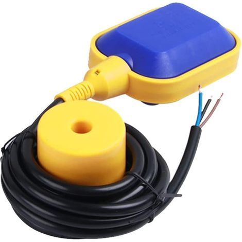 Rwoythk – Régulateur de niveau d'eau à interrupteur à flotteur – Câble PVC flexible 5m – IP65 pour pompes à eau et réservoirs non corrosifs (1/5)
