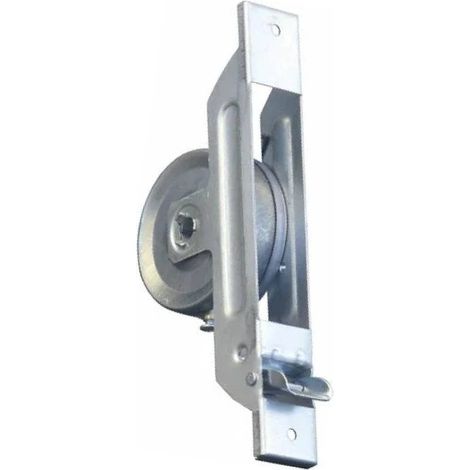 Avvolgitore automatico semincasso con boccola scorri cinghia e placca nera interasse 165 mm