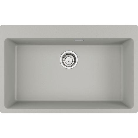 Franke Centro MRG 610-73 FTL. Tipo di lavello: Lavello montato su piano, Forma del lavandino: Rettangolare, Materiale del lavandino: Fragranito. Larghezza: 780 mm, Profondità: 500 mm... - 114.0661.712