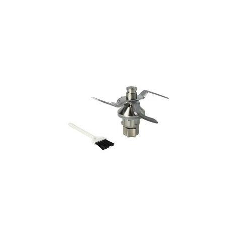 Couteau de mixeur compatible Vorwerk Thermomix TM5 – 4 lames en acier inoxydable – Joint détanchéité inclus – Longueur 13 cm (1/4)