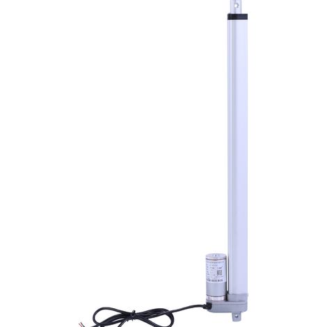 12V Actionneur Linéaire 1500N Course 200-750mm Moteur Électrique avec Support (450mm) (1/5)