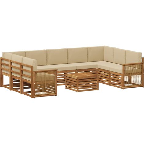 Sofa Sets Solid Acacia Wood vidaXL (1/5)