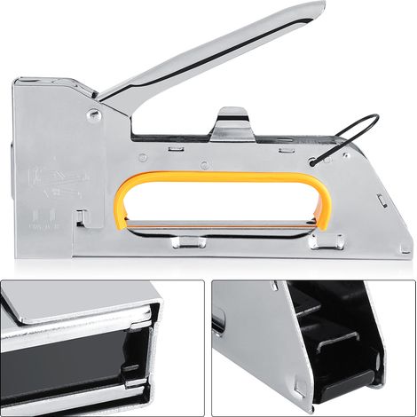 Pistolet à Clous Manuelle pour Travaux de Bricolage et Rénovation - Idéal pour Bois et Plâtre - Facile à Utiliser - Qualité Professionnelle -KZQ (1/5)