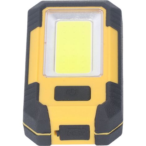 Lampe LED XS-9022 ultra-lumineuse, rechargeable USB, aimantée, lampe d'inspection COB, éclairage de travail avec batterie intégrée (1/5)