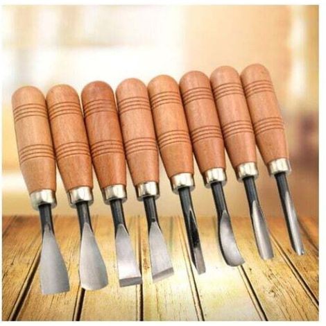 handgefertigtes Holzschnitzmesser