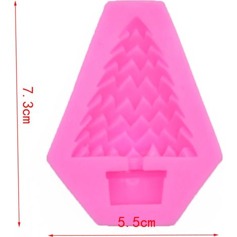 Weihnachtskuchenform aus Silikon, DIY-Schokolade und Fondant, multifunktionale Dekorationsform (16) (1/5)