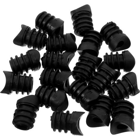 Inserts de bagues roue en plastique Zerodeko M6, 20 pièces (1/5)