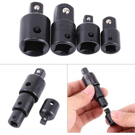 Augmentateur À Chocs,4pcs 1/2-3/8 pouce Adaptateur De Douille convertisseur et réducteur (1/5)