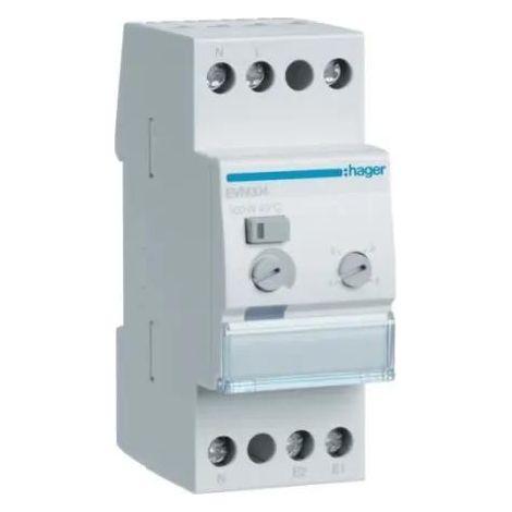 Hager Ferndimmer EVN004 Dimmer universal 500W incoloro