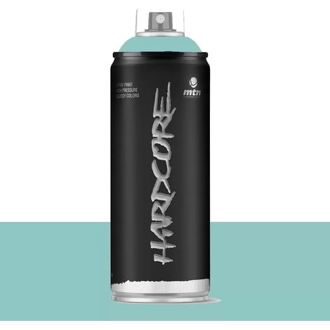 Bombe de peinture aérosol MTN Hardcore Bleu Fukushima (RV-355) 0,4 L (1/2)