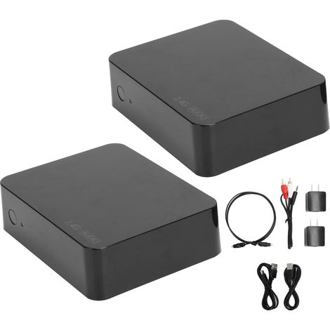 Émetteur-récepteur audio sans fil HIFI 2.4GHz AB-51 100-240V avec prise US, mode émetteur et récepteur (1/5)