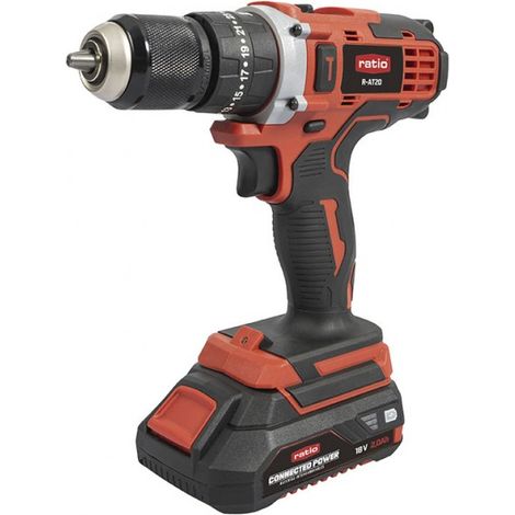 RATIO 7994X412 - Taladro percutor batería RATIO R-AT20
