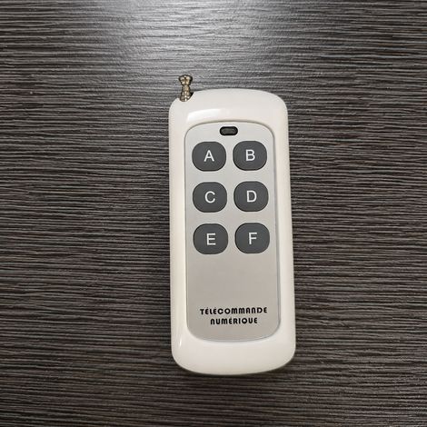 Télécommande sans fil 8 touches 433 MHz pour porte de garage et volet roulant 12V 8 433m.1257 300k 9,2 × 4,1 × 1,2 cm 150 g – Livraison gratuite (1/5)