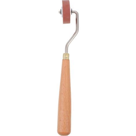 Rouleau encreur premium (1 pièce) - Rouleau en caoutchouc pour impression et loisirs créatifs-18.7X3.5cm-Brown (1/3)