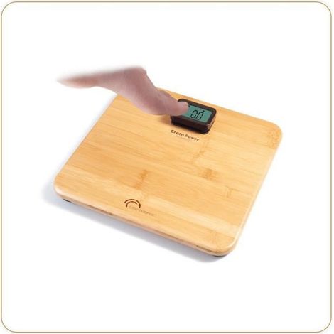 Pèse-personne Little Balance Kinetic Bambou Zen GREEN POWER 8419 (1/5)