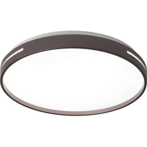 Plafón led modelo Vito acabado café, 8cm(alto) 50cm(ancho) 50cm(fondo) . (1/3)