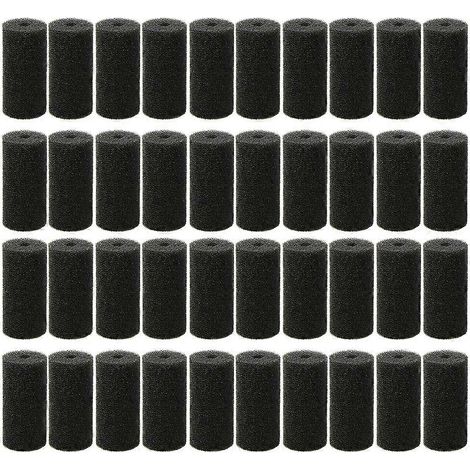 Aperture 15mm aquarium Filter Suction Mouth Protection Cotton housse Crystal crevette Breeding Filter Barrel Cotton (1/5)