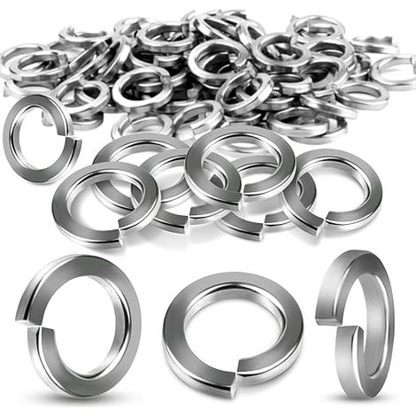M6 Washers Stainless Steel A2/V2A Smooth Washers for Bodywork and Household Appliances/Mechanics (1/5)
