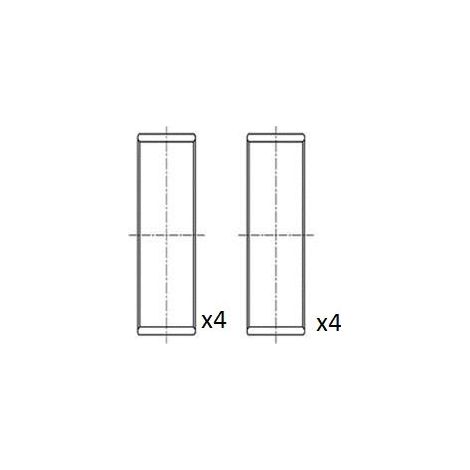 Coussinet de tête de bielle FAI AutoParts BB2068-025 RENAULT 121104560 121105078