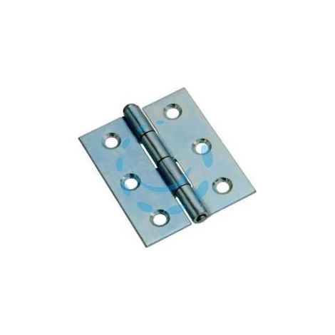 CERNIERE MEZZE LARGHE PESANTI PERNO SFILABILE ART.840 - 2"3/4 - mm.70x50x1,5 spess.