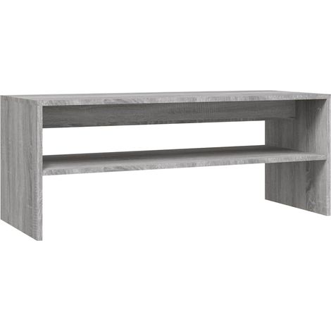 Maison Exclusive - Table basse Sonoma gris 100x40x40 cm Bois d'ingénierie (1/5)