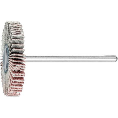PFERD TOOLS Korund Fächerschleifer F Ø 30x5 mm Schaft-Ø 3 mm A120 für Feinschliff und Finish 10 Stk (1/5)