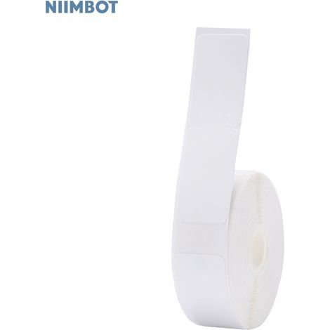 Niimbot Thermopapierrolle für Schmucketiketten, 14 x 50 mm, 130 Blatt, kompatibel mit dem Thermodrucker D11. Wasserfest, ölbeständig und reißfest. (1/4)
