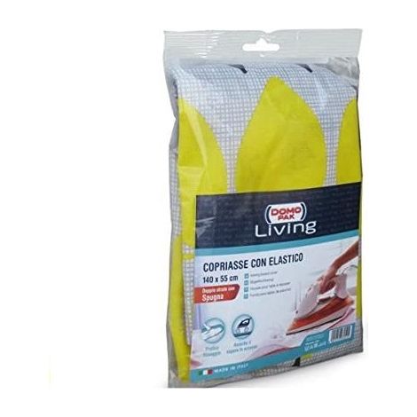DOMOPACK - COPRIASSE CON ELASTICO UNIVERSALE 140x55 CM FANTASIE ASSORTITE