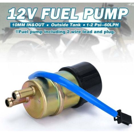 Pompe à Carburant électrique 12v pour Yamaha V star 650/1100 XVS650/XVS1100 //Virago 535/1000/1100 //Vmax 1200 //XJ600S Seca II //TZ (1/4)