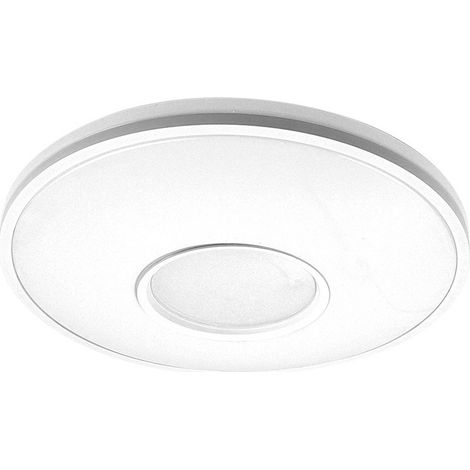 Perote Deckenleuchte 60 W 3000–6500 K weiß 5880 lm 49x49x8 cm verstellbare Steuerung