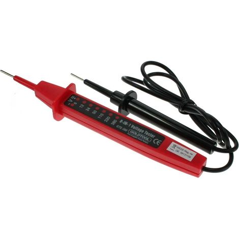 Strumento per elettricista inline voltage tester display LED 6-400V AC (1/2)