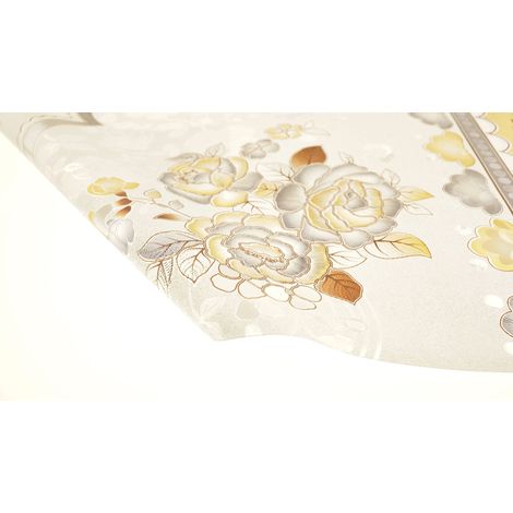 Tischfolie Bedruckt Tischdecke Tischschutz Schutzfolie Abwaschbar PVC 140cm 150cm Motiv 24