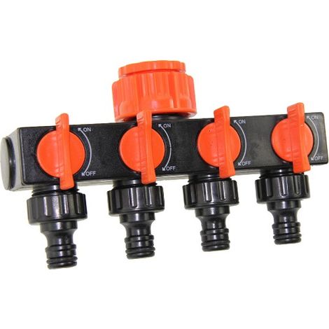 Enchufe grifo R.H de 3/4. Cuatros Vias