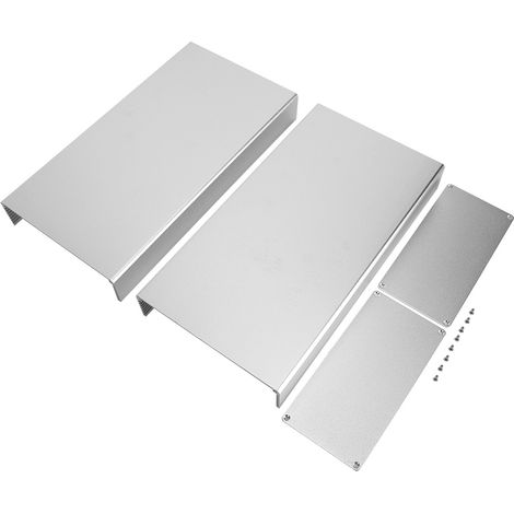 Dissipation thermique d'argent de sable d'accessoire électrique de boîte de carte de coquille en aluminium pour GPRS
