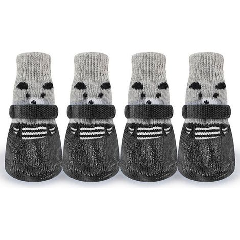 Paar wasserdichte, rutschfeste Hundesocken – Pfotenschutz für Outdoor-Sportarten, Schnee und Regen (1/5)