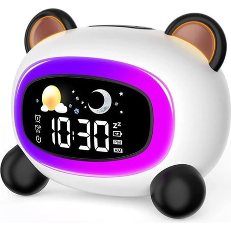 Reloj despertador infantil y reloj de aprendizaje preescolar (1/5)