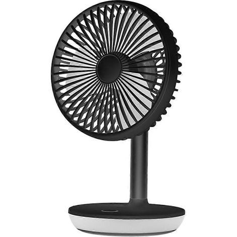 Mini ventilateur de bureau/de table ultra silencieux, 4 modes, batterie 4000 mAh, USB personnel (1/4)