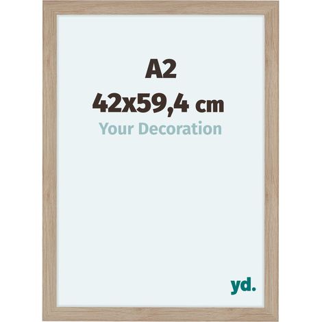 yd. - Cadre photo A2 42x59.4 - Chene Clair - MDF - Como (1/5)