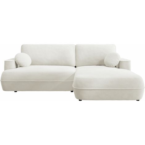 Sofá rinconero Magal I, Derecha, Función de descanso, Almacenaje, 260x168x87cm, 0