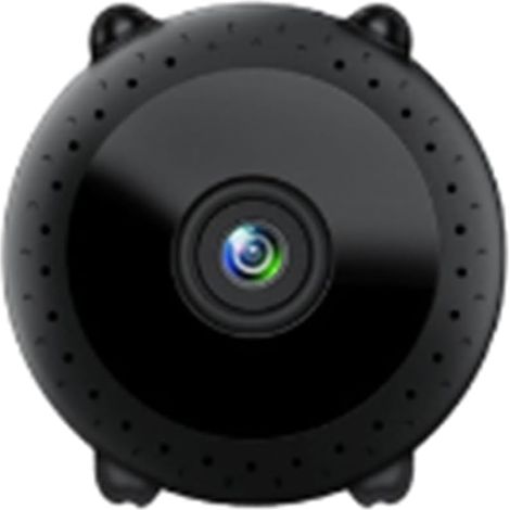Mini caméra WiFi 4K avec vision nocturne et télécommande sans - Détection de mouvement - Moniteur d'animaux domestiques (1/5)