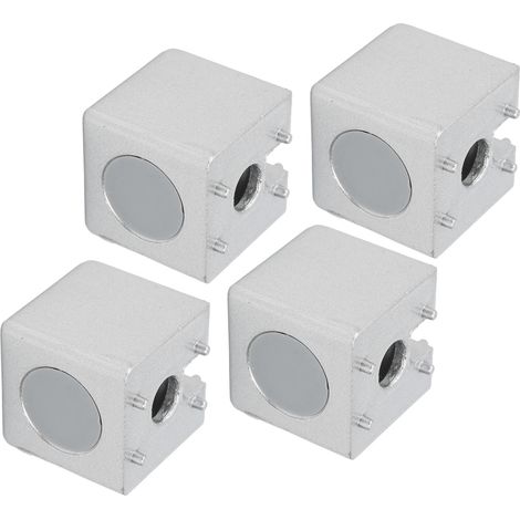 pièces Bloc de connexion à angle droit Profilés en aluminium Raccord Connecteur Fournitures industrielles Norme européenne 30 2 voies (1/5)