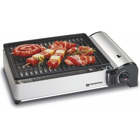 fornello barbecue a gas portatile kemper "smart" 1 bruciatore