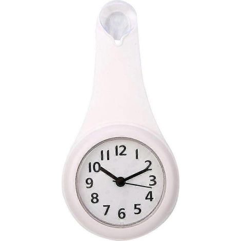Petite horloge de salle de bain, horloge numérique murale pour salle de bain, cuisine, chambre. (1/5)