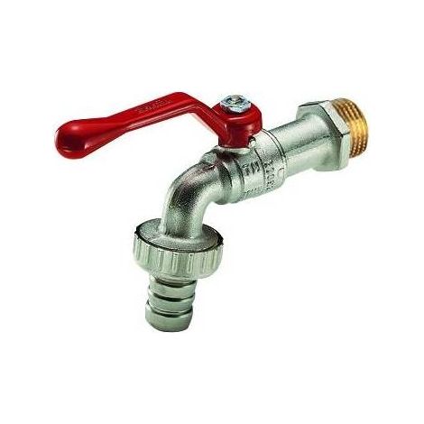 RUBINETTO A SFERA EOLO PORTAGOMMA LEVA ALLUMINIO ROSSA Misura: 3/8 Leva rossa
