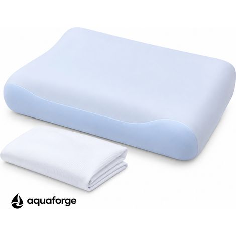 Almofada Cervical Ergonómica Espuma Viscoelástica Respirável 70 x 42 x 10 cm (1/5)