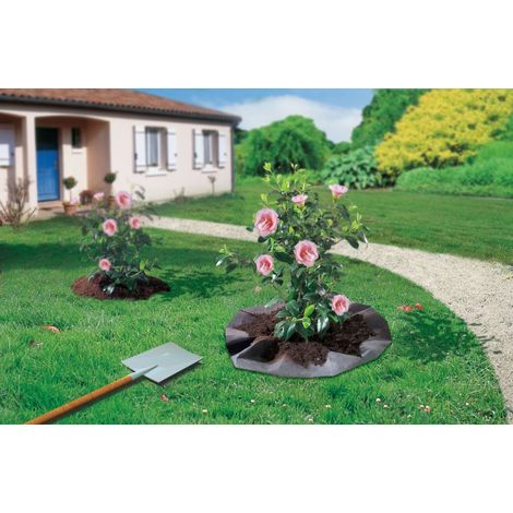 NORTENE Feutre de plantation 1,50 x 1,50 m - pour arbustes terre de bruyère "Terraplant"