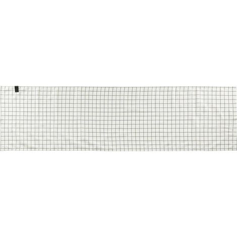 SCHÖNER WOHNEN Tischläufer CHECK - 1 Stück 40x150 cm, Grau